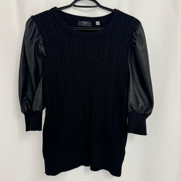 Black mid sleeves sweater - Picture 1 of 2